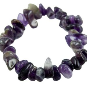 Bracelet Chip Amethyst Chunky