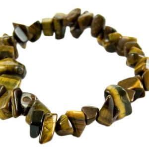 Bracelet Chip Tiger Eye Chunky