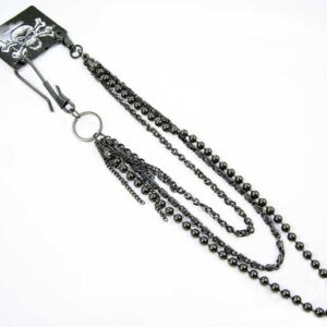 Key Chain Black With Hook