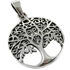 Silver Pendant Tree Of Life