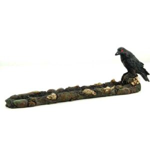 Incense Holder Corbie Bird