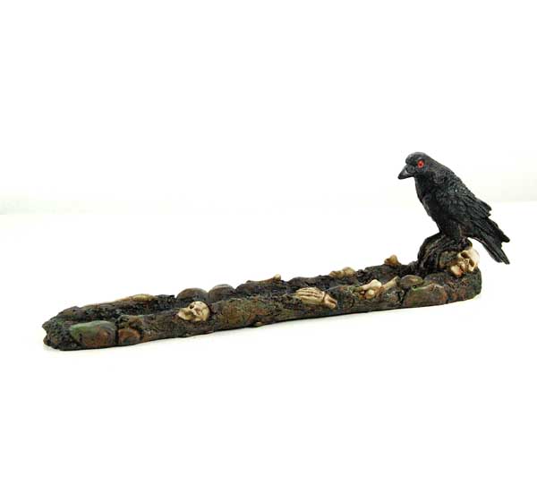 Incense Holder Corbie Bird