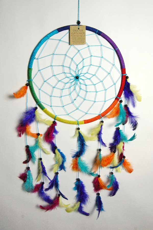 Dream Catcher Rainbow 27cm