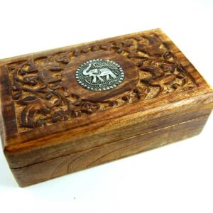 Box Wood Elephant 5X8