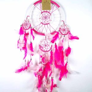 Dream Catcher Nylon Pink 16CM