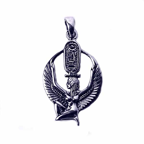 Silver Pendant Egyptian Isis