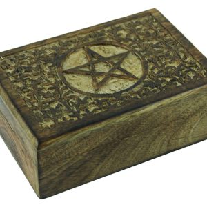 Box Wooden Pentagram