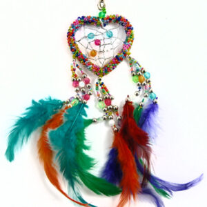 Keyring Dream Catcher Heart