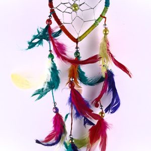 Dream Catcher Heart Rainbow