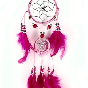 Dream Catcher Pink 6cm