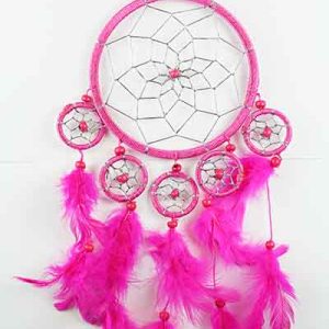 Dream Catcher Pink 12cm