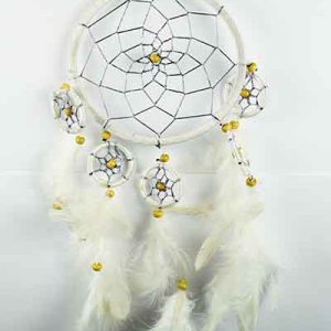 Dream Catcher White 12cm