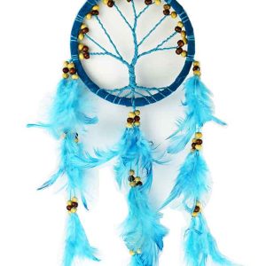 Dream Catcher Tree Turquoise 12cm