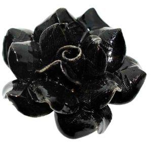 Incense Holder Rose Black