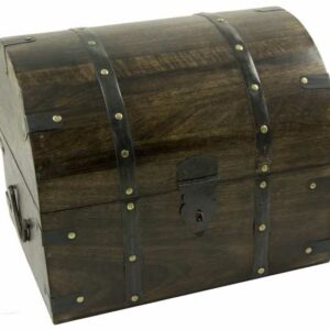 Box Wooden Chest 12X10X10 Inch