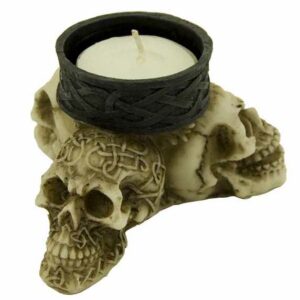 Skull T-Light Holder