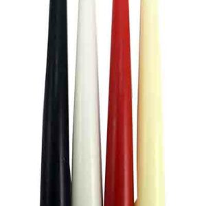 Candle Taper 10 Inches Bolsius Assorted Colours 5pcs