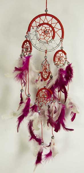 Dream Catcher Red 9cm