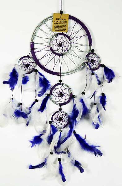 Dream Catcher Purple 16cm