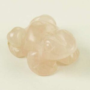 Frog Rose Quartz 40mm