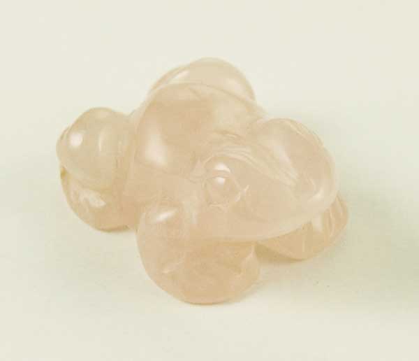 Frog Rose Quartz 40mm