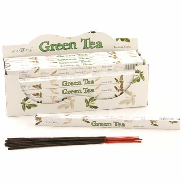 Incense Stick Stamford Hexagonal Green Tea 6pcs