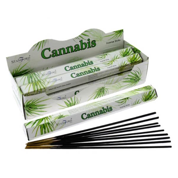 Incense Stick Stamford Hexagonal Cannabis 6pcs