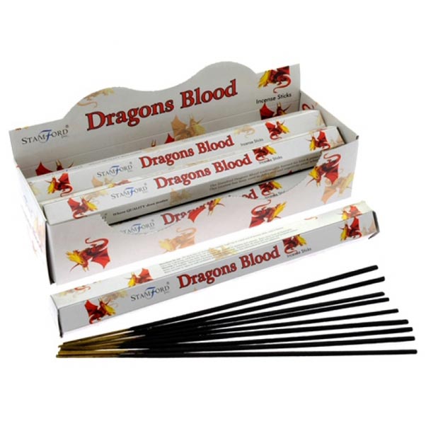 Incense Stick Stamford Hexagonal Dragons Blood 6pcs