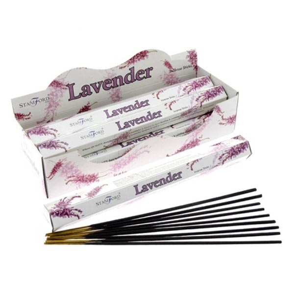 Incense Stick Stamford Hexagonal Lavender 6pcs