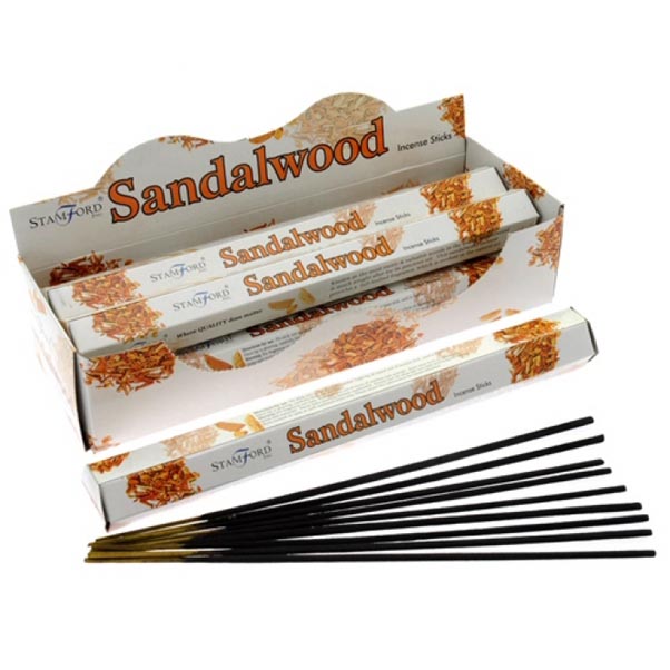 Incense Stick Stamford Hexagonal Sandalwood 6pcs