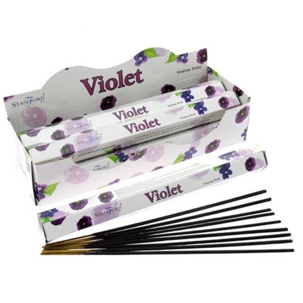 Incense Stick Stamford Hexagonal Violet 6pcs