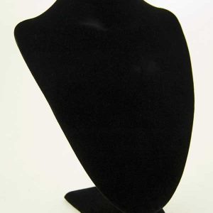 Bust Black Velvet H24cm