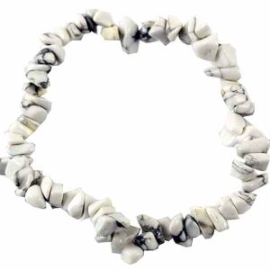 Bracelet Chip Howlite 7 Inch