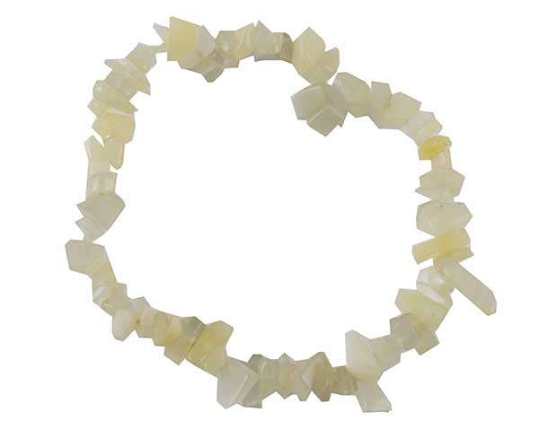 Bracelet Chip Moonstone 7 Inch