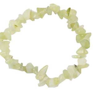 Bracelet Chip New Jade 7 Inch