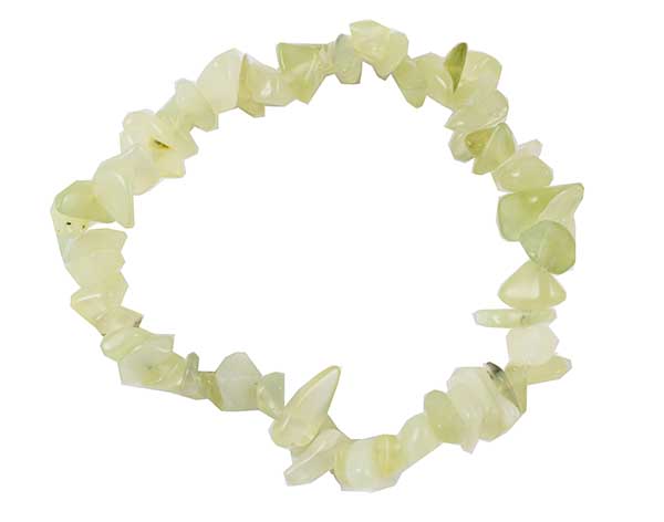 Bracelet Chip New Jade 7 Inch