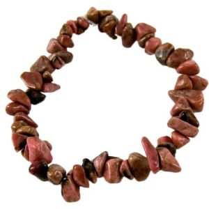 Bracelet Chip Rhodonite 7 Inch