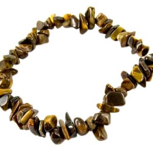 Bracelet Chip Tiger Eye 7 Inch