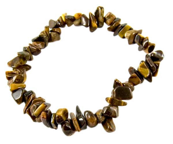 Bracelet Chip Tiger Eye 7 Inch