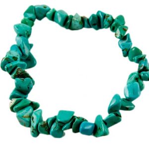 Bracelet Chip Turquoise Colour 7 Inch