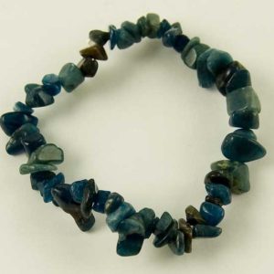 Bracelet Chip Apatite 7 Inch