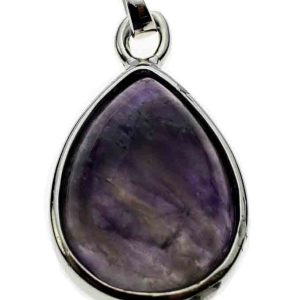 Pendant Amethyst Tear Drop