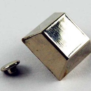 Stud Square 3D Effect 0.7cm Depth 2pcs