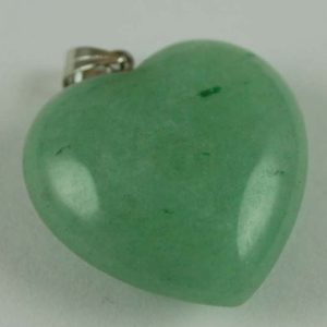 Pendant Heart Aventurine 25mm