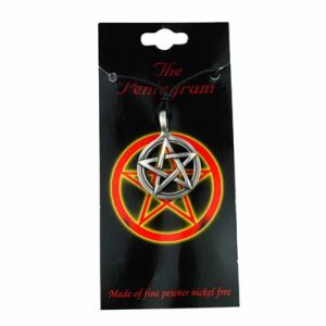 Pendant Pewter Pentagram