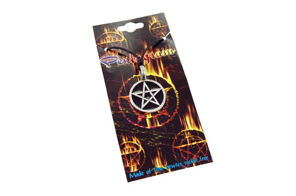 Pendant Pewter Pentagram