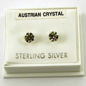 Earring Austrian Crystal Medium