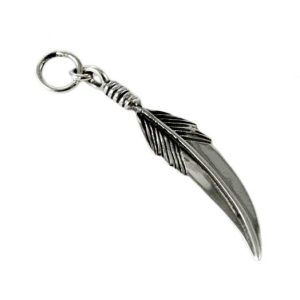 Pendant Silver Feather