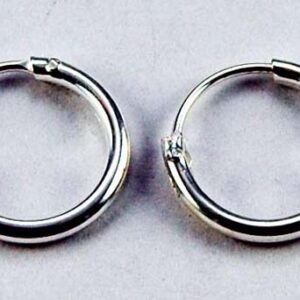 Earring Hoop 5 Pairs 1.2x12mm