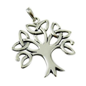 Pendant Silver Trinity Tree